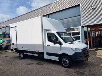 Zakelijke Lease |  Mercedes-Benz Sprinter 519 CDI/ Bakwagen/, Gebruikt, Euro 6, Wit, Lease