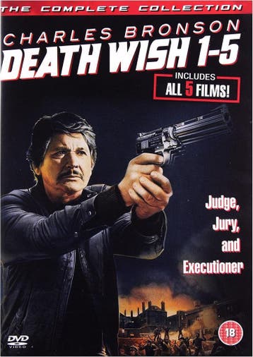Death Wish 1 - 5 (Charles Bronson)          Gratis verzenden, Cd's en Dvd's, Vanaf 18 jaar, Verzenden, Gebruikt