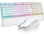 QWERTZ Gaming Set PC/Mac - 36% Korting - B-keuze, Ergonomisch, Nieuw, Ophalen of Verzenden, Overige indelingen