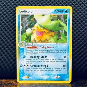 Pokémon Card - Ludicolo Holo 10 – Pokémon, Nieuw
