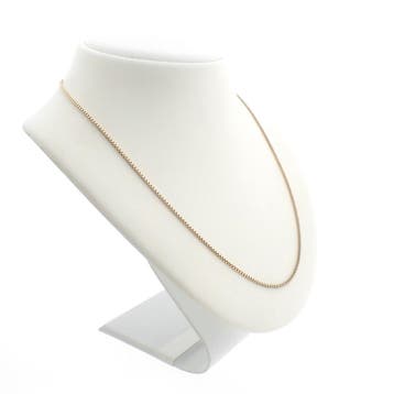 Roségouden Venetiaanse schakelketting, Ophalen of Verzenden, Gebruikt, Goud, Goud