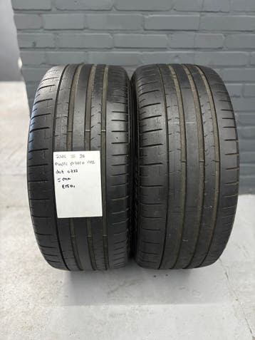 245/35/20 PIRELLI PZERO NA1 5MM 2 STUKS €150,- (0722), Auto-onderdelen, Ophalen, Band(en), Personenwagen, 20 inch