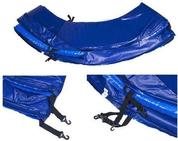 Trampoline Veiligheidrand Blauw | 366cm | Beste Prijs, Verstelbaar, Kinderen, Roces, Nieuw