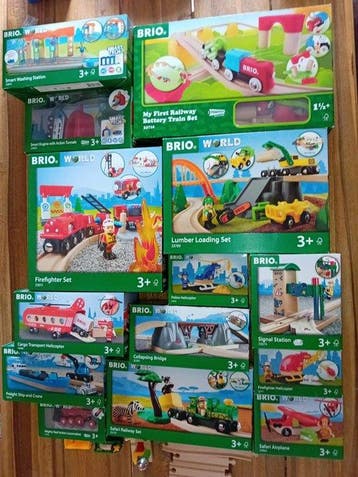 Themacollectie - BRIO spoorwegsets