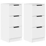 Bijzetkast 2 st 30x30x70cm | Tweedekansje | OP=OP, Huis en Inrichting, Kasten | Boekenkasten, Minder dan 50 cm, Nieuw, Ophalen of Verzenden