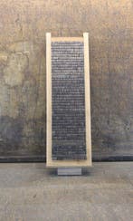 Drukblokken - een letterbak gevuld met een volledig alfabet