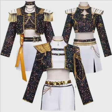 Glitter Cosplay Kostuum Set voor Dames - Feest, Carnavalsout, Verzenden, Nieuw