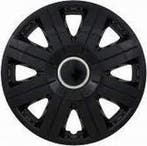 Wieldoppen  Cosmos Zwart 14 Inch, Auto diversen, Wieldoppen, Verzenden, Nieuw