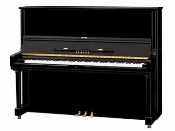 Yamaha U3A (1986), Verzenden, Zo goed als nieuw, Zwart