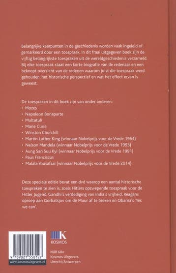 Toespraken die de wereld veranderden 9789021558127, Verzenden, Zo goed als nieuw