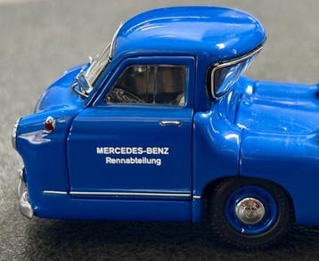 CMC 1:48 - Model vrachtwagen - Mercedes Benz Renntransporter, Nieuw