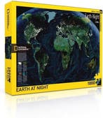 Earth at Night - NYPC National Geographic Collectie Puzzel, Verzenden, Nieuw
