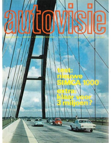 1968 AUTOVISIE MAGAZINE 40 NEDERLANDS, Nieuw, Author