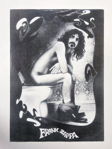 Frank Zappa - “Phi Zappa Krappa” - Illustration: Alison