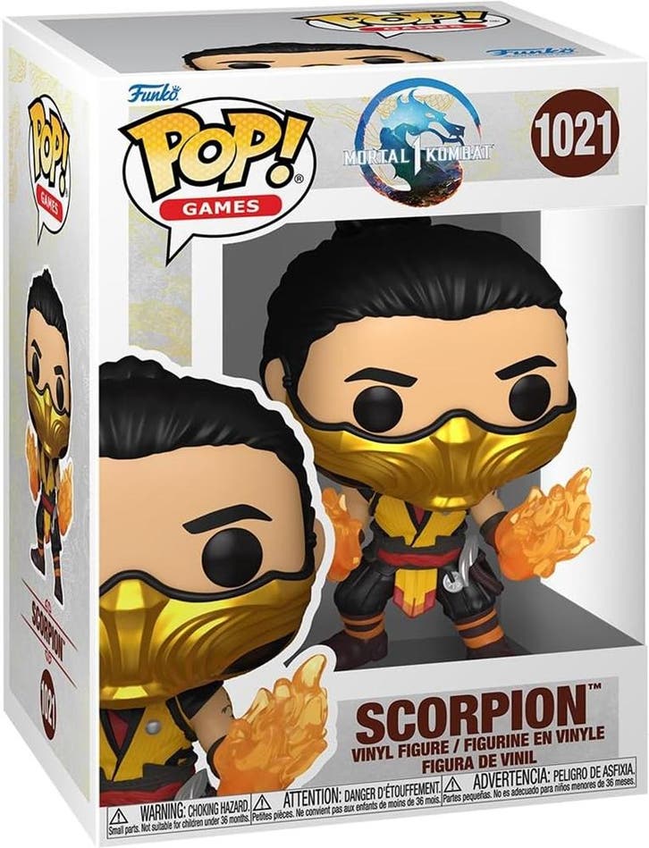 Funko Pop! - Mortal Kombat 1 Scorpion #1021 | Funko - Hobby, Verzamelen, Poppetjes en Figuurtjes, Nieuw, Verzenden
