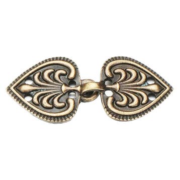 Fako Bijoux - Vestsluiting Classic - Vestclip - Hart -, Verzenden, Nieuw