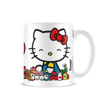 WHITE MUG HELLO KITTY, Huis en Inrichting, Ophalen of Verzenden, Nieuw