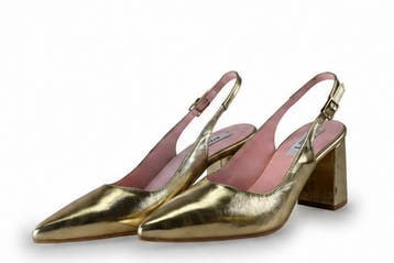 Notre-V Slingbacks in maat 39 Goud, Notre-V, Overige kleuren, Verzenden, Zo goed als nieuw