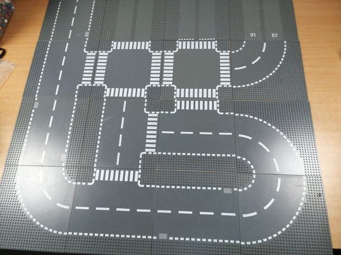 Lego - geen serie - van 16 grondplaten - 1990-2000, Kinderen en Baby's, Speelgoed | Duplo en Lego