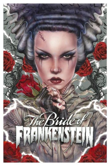 Bride of Frankenstein Art Print Bride Afterlife by Brian..., Ophalen of Verzenden, Nieuw