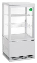 Bartscher Kleine koelvitrine wit - 58 Liter, Zakelijke goederen, Horeca | Keukenapparatuur, Verzenden