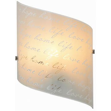 LED Wandlamp Trion Sonu - Mat Witte Vierkante Wandverlichtin, Huis en Inrichting, Lampen | Wandlampen, Ophalen of Verzenden, Nieuw