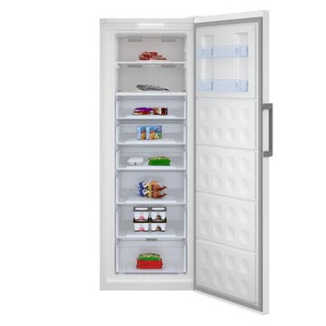Beko RFNE448E45W Vrieskast Vrijstaand 404 l Wit749, Witgoed en Apparatuur, Ophalen of Verzenden, Nieuw, 160 cm of meer