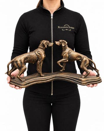 Beeld, (XL) Iron Dogs 48.5cm - 21 cm - IJzer - 2026
