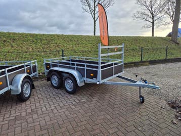 Nieuwe kwaliteit aanhangwagens uit voorraad, Ophalen, Nieuw
