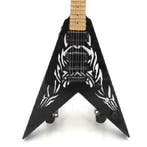 Miniatuur BC Rich Signature V gitaar met gratis standaard, Ophalen of Verzenden, Nieuw, Pop, Beeldje of Miniatuur