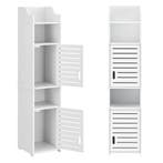 Badkamerkast Mora kolomkast HKC 135x32x32 cm wit, Huis en Inrichting, Badkamer | Badkamermeubels, Verzenden, Nieuw