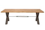 Eettafel Thor 240cm Wildeiken 55mm/ 38461, Huis en Inrichting, Tafels | Eettafels, Ophalen of Verzenden, Nieuw