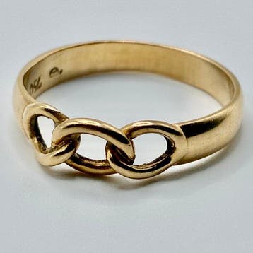 Zonder minimumprijs - Ring - 18 karaat Geel goud, Sieraden, Tassen en Uiterlijk, Ringen, Nieuw