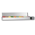 GGM Gastro | Opzetkoelvitrine PREMIUM - met LED-verlichting, Verzenden