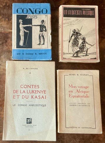 Henry M. Stanley/H. De Langhe - Mon voyage en Afrique, Antiek en Kunst, Antiek | Boeken en Bijbels