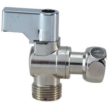 Riko Hoekstopkraan 3280 - 3/8x3/8 - Chroom, Ophalen of Verzenden, Nieuw
