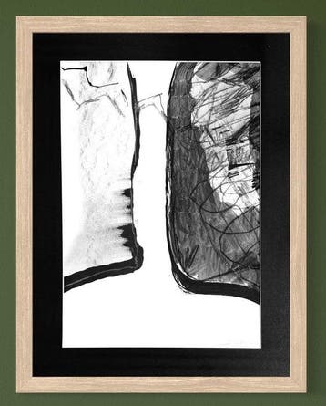 Jordi Samso (1929-2008) - Composition abstraite gestuelle -