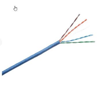 Belden U/UTP Cat.6 4x2xAWG23 blauw 7965E - Doos van 305, Ophalen of Verzenden, Nieuw, Groepenkast
