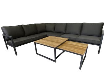 6-persoons Loungeset Palazzo | Incl. 2 kleine tafels, Ophalen of Verzenden, Nieuw, 6 zitplaatsen, Loungeset