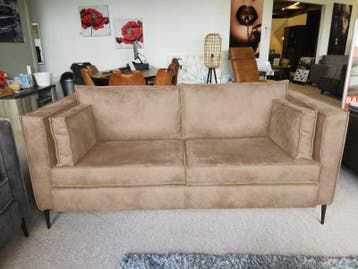 Borne Bankstel - rechte banken - Beige, Nieuw, Stof