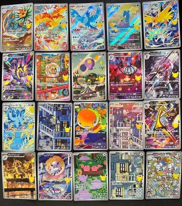 Pokémon - 20 Card - 30th AR 20 Card Complete set - Mega, Nieuw
