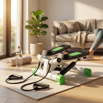 Fitness Stepper | Compact | Inclusief Banden | OP=OP, Overige materialen, Stepapparaat, Nieuw, Ophalen of Verzenden