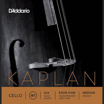DAddario KS510-44M cello set, 4/4, medium, consists of, Muziek en Instrumenten, Ophalen of Verzenden, Nieuw