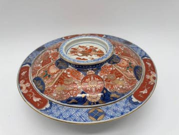 Kutani yaki bowl  - Dia: 31.5cm - Kom - Hand-painted, Antiek en Kunst