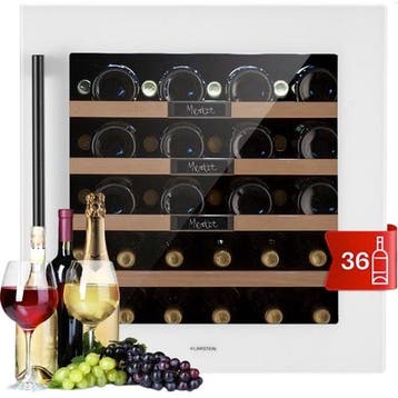Inbouw wijnkoelkast wijnkoeler wit design Vinsider 36 Uno, Zonder vriesvak, Nieuw, Ophalen of Verzenden, 45 tot 60 cm