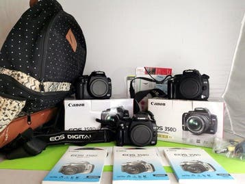 Canon Lotto 3x Canon EOS 350D Digital – Corpi per Ricambi /, Nieuw