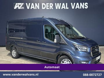 Ford Transit | 2.0 TDCI 185pk Automaat L3H2 Euro6 Airco |, Auto's, Automaat, Gebruikt, Euro 6, Wit