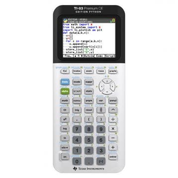 Texas Instruments TI-83 Premium CE Python Edition Wetenschap, Diversen, Verzenden, Gebruikt