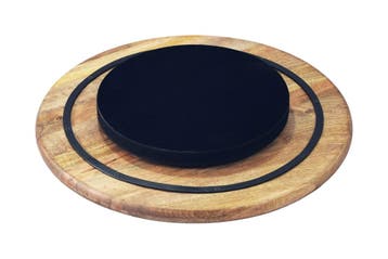 Draaiplateau SERVANT 50cm 360° mangohout - 46073, Huis en Inrichting, Ophalen of Verzenden, Nieuw