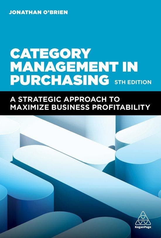 9781398613799 Category Management in Purchasing, Boeken, Economie, Management en Marketing, Nieuw, Verzenden